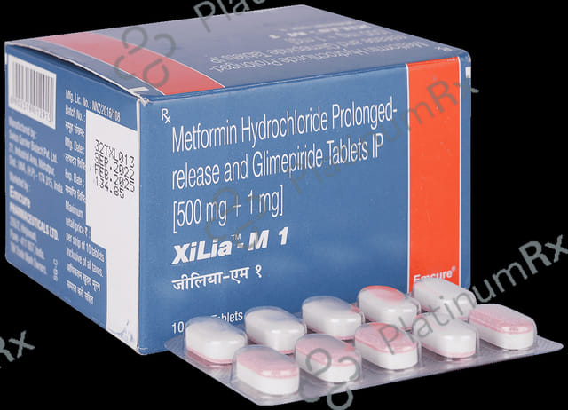 Xilia M 1/500mg Tablet PR 10s