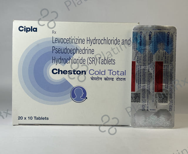 Cheston Cold Total 5/120mg Tablet SR 10s