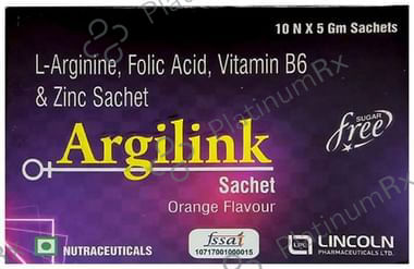 Argilink Sachet Orange Sugar Free