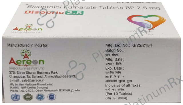 Bisopric 2.5 Tablet