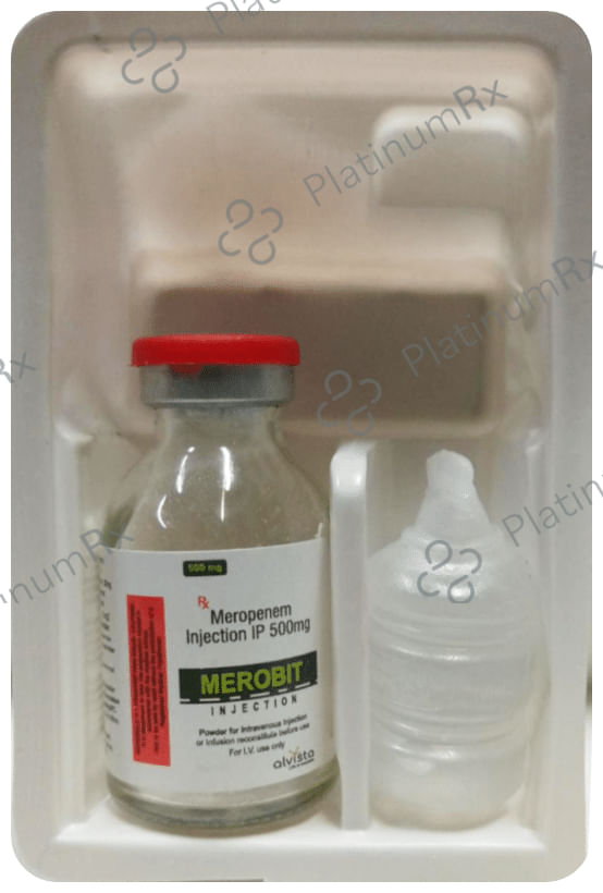 Merobit 500mg Injection 1 Injection Alvista Biosciences Pvt