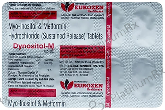 Dynositol M 500mg/600mg Tablet