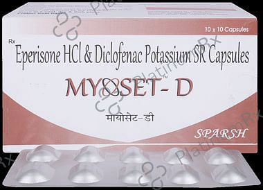 Myoset-D 150mg/100mg Capsule SR