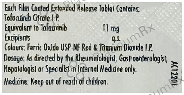 Tacitinix ER 11mg Tablet 10s