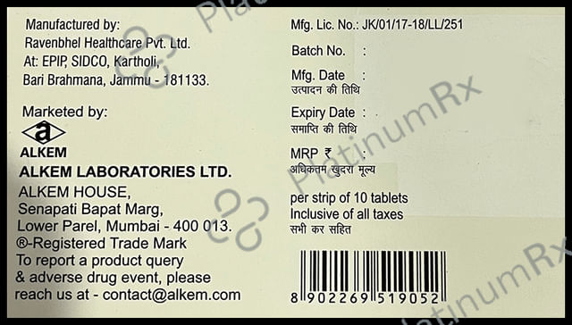 Tsart MCL 10/25/40mg Tablet ER 10s