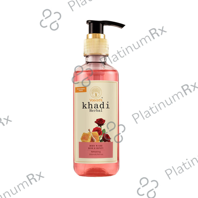Vagad's Khadi Rose & Honey Herbal Body Wash