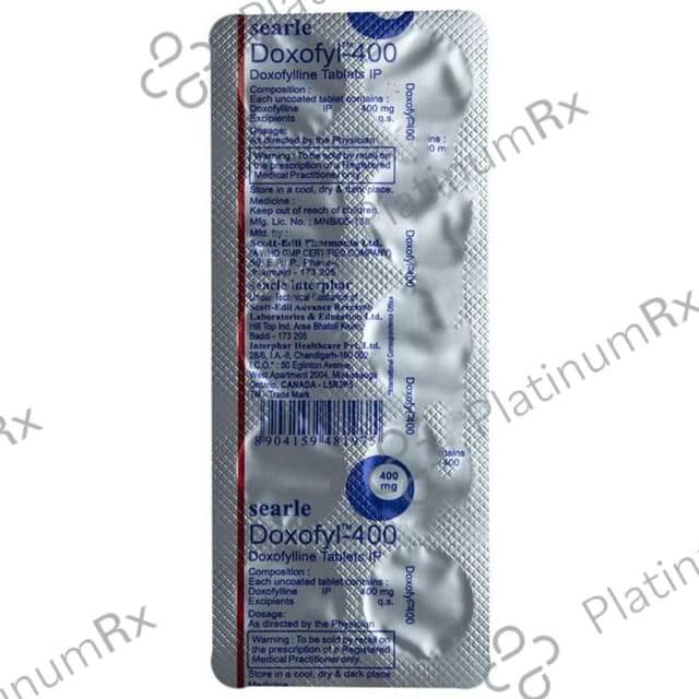 Doxofyl 400 Tablet