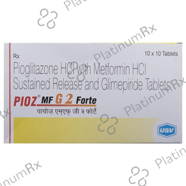 Pioz MF G 2 Forte Tablet SR