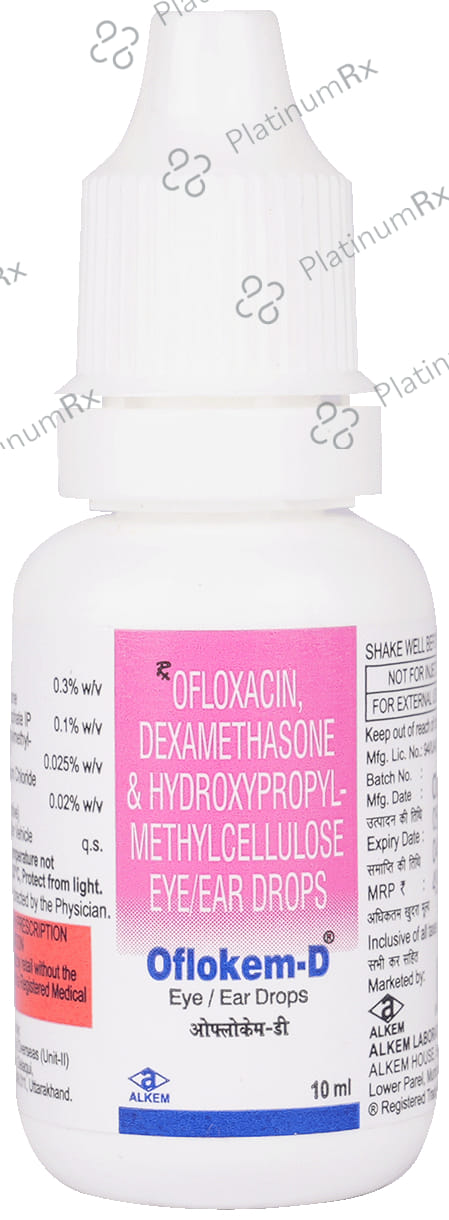 Oflokem D Eye/Ear Drop 10ml