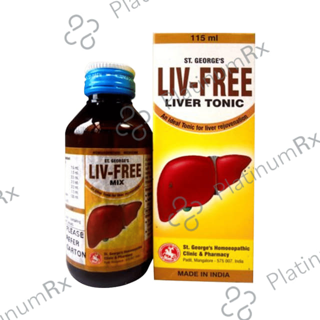 St. George’s Liv- Free Liver Tonic 115 ml