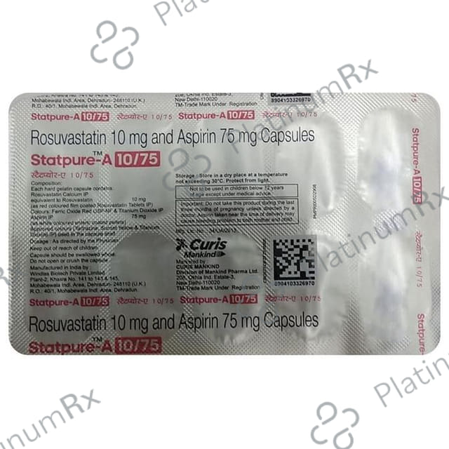 Statpure A 10/75mg Capsule 10s