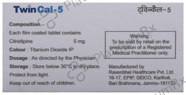 Twincal 5mg Tablet 10s