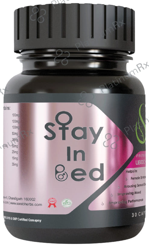 Sarab Herbs Stay In Bed Premium Libido Vitalizer for Women Capsule