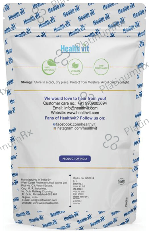 HealthVit Ambahaldi (Curcuma Aromatica) Powder
