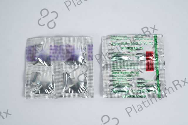 Apresias 20mg Tablet 4s