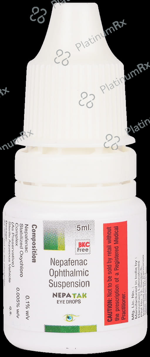 Nepatak 0.5% Eye Drop 5ML