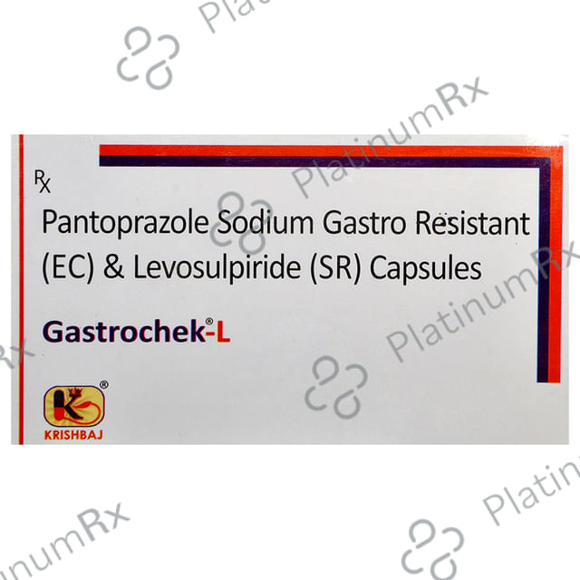 Gastrochek L 75mg/40mg Capsule