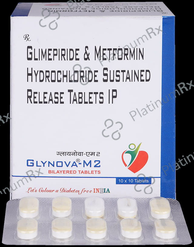 Glynova M 2/500mg Tablet SR 10s
