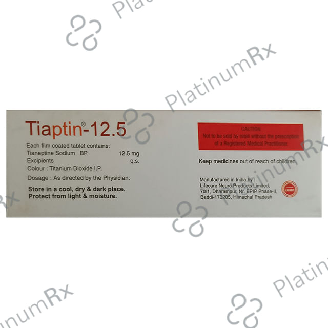 Tiaptin 12.5mg Tablet