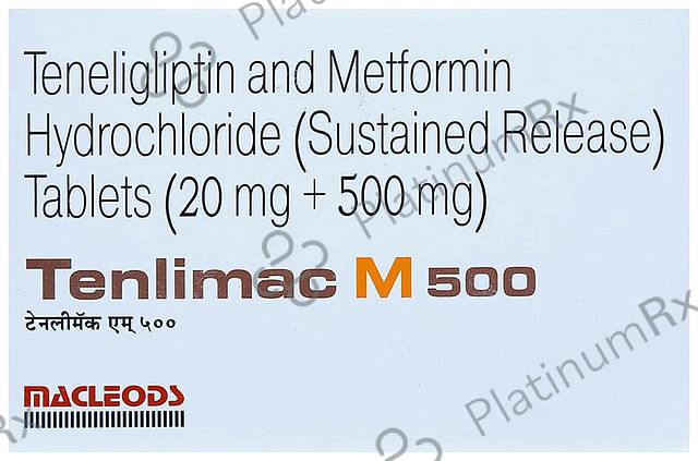 Tenlimac M 500/20mg Tablet SR 15s