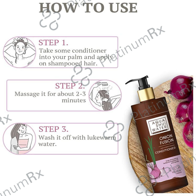 Aqua Shui Water Onion Fusion Hair Strengthening Conditioner