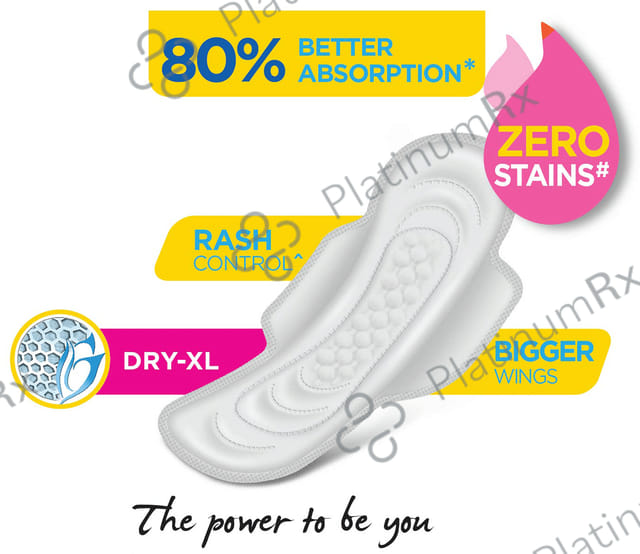 Amrutanjan Comfy Snug Fit Sanitary Pads Dry XL