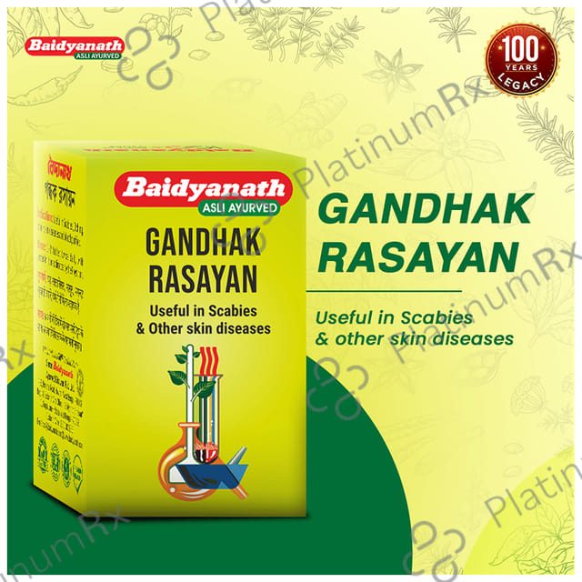 Baidyanath Gandhak Rasayan Tablet 40 tablets