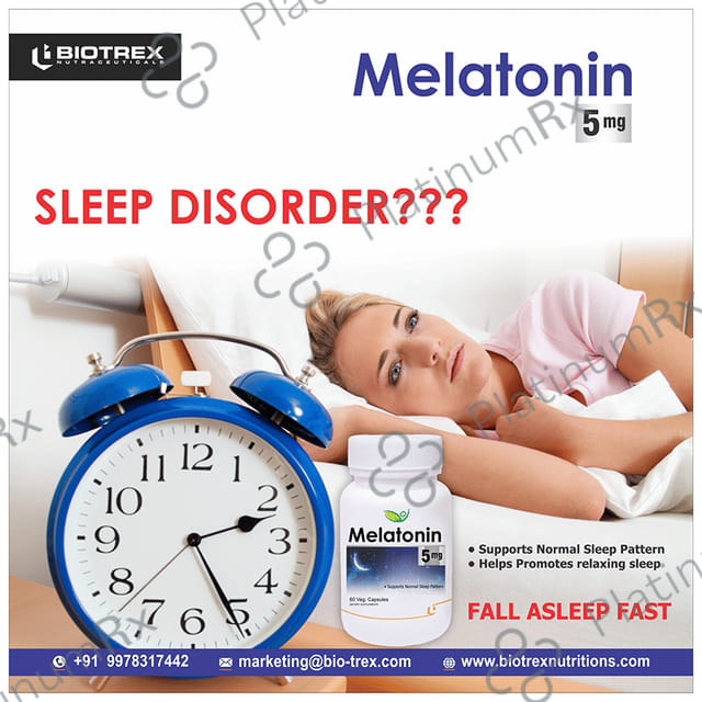 Biotrex Melatonin 5mg Veg Capsule