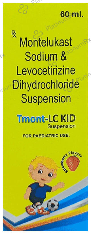 Tmont-LC Kid Oral Suspension Strawberry