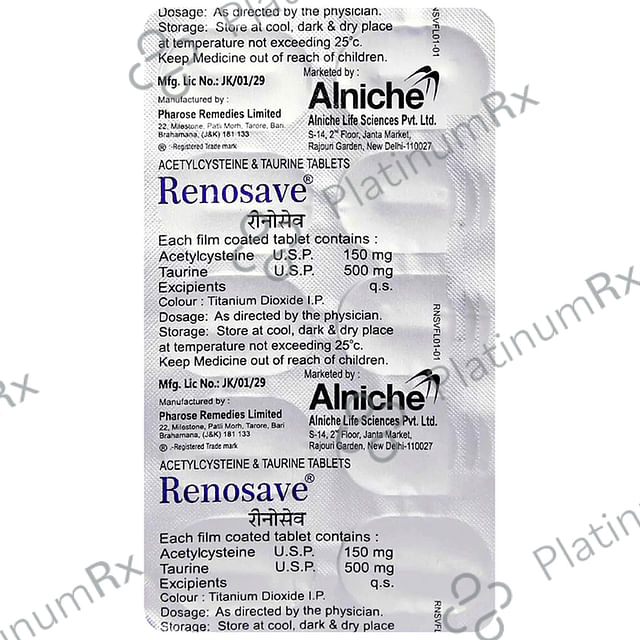 Renosave 150/500mg Tablet 10s