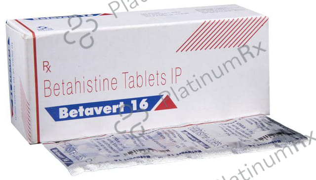 Betavert 16mg Tablet 10s