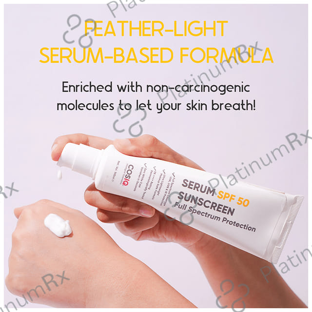 Cosiq Serum SPF 50 Sunscreen 100 ml