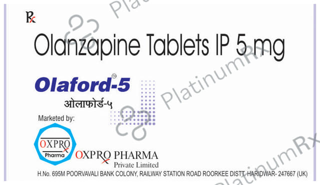 Olaford 5mg Tablet 10s Oxpro Pharma Pvt. Ltd.