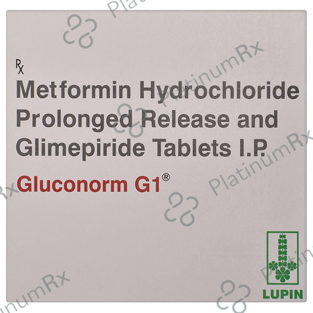 Gluconorm G 1 1/500mg Tablet PR 15s