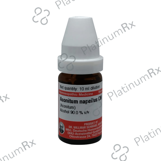 Dr Willmar Schwabe Germany Aconitum Napellus (Aconitum) Dilution CM