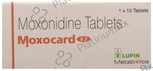 Moxocard 0.2mg Tablet 10s