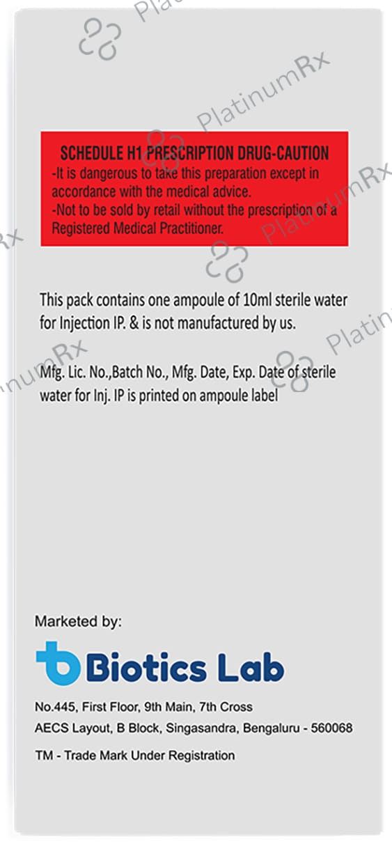 Cefotum Plus 1000mg/500mg Injection