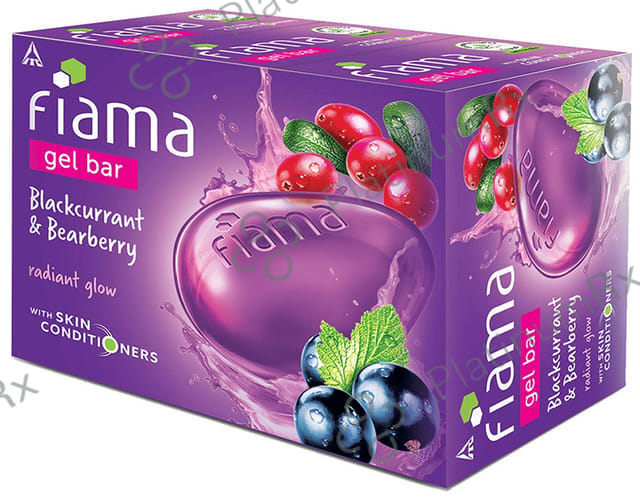 Fiama Gel Bar (125gm Each) Blackcurrant & Bearberry