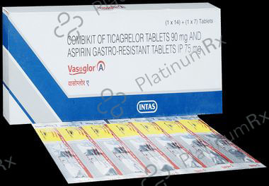 Vasoglor A 75/90mg Combikit 1s