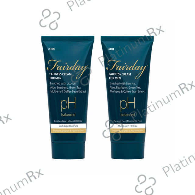 Fairday pH Balanced Fairness Cream for Men (50gm Each) 2 Tube