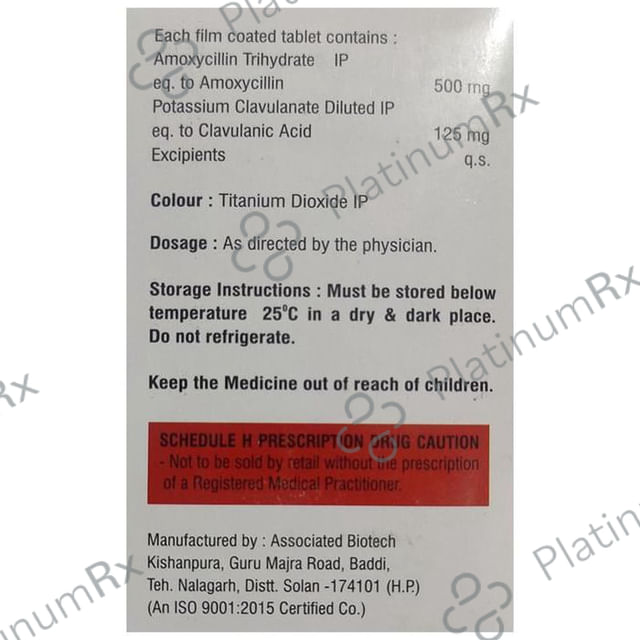 Injayclav 625 Tablet