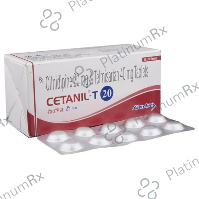 Cetanil T 20/40mg Tablet 10s
