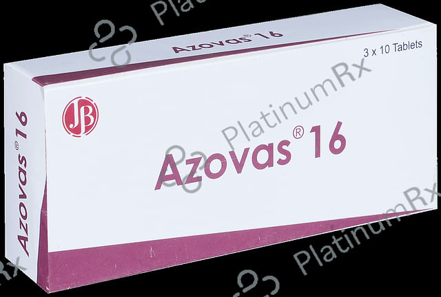 Azovas 16mg Tablet 10s