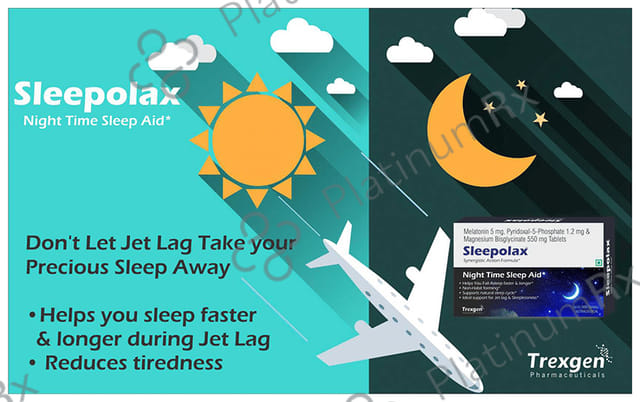 Trexgen Sleepolax Sleep Aid Tablet