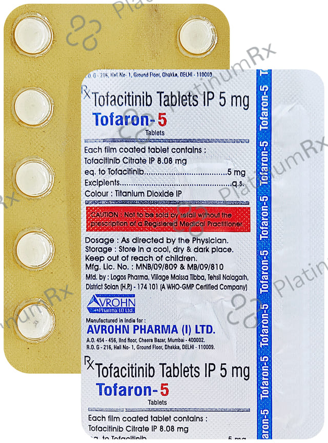Tofaron 5mg Tablet