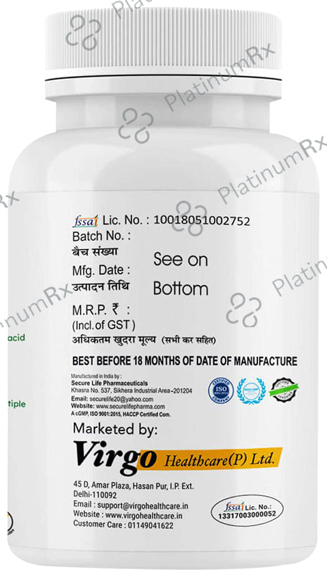 Virgo Healthcare Prebiotic & Probiotic Vegicap