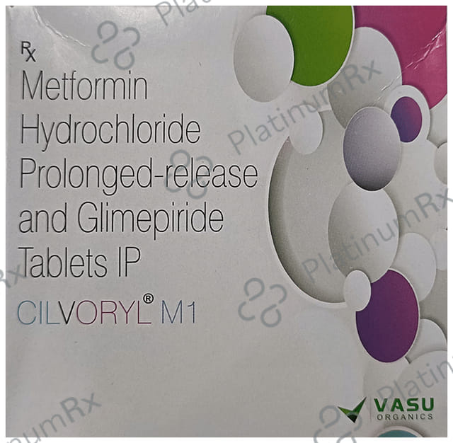 Cilvoryl M 1/500mg Tablet PR 15s