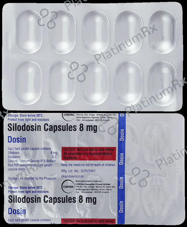 Dosin 8mg Capsule 10s