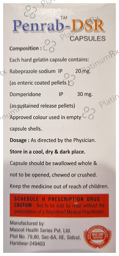 Penrab DSR 30/40mg Capsule 15s