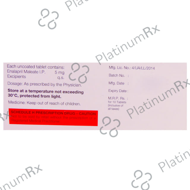 Enace 5mg Tablet 10s